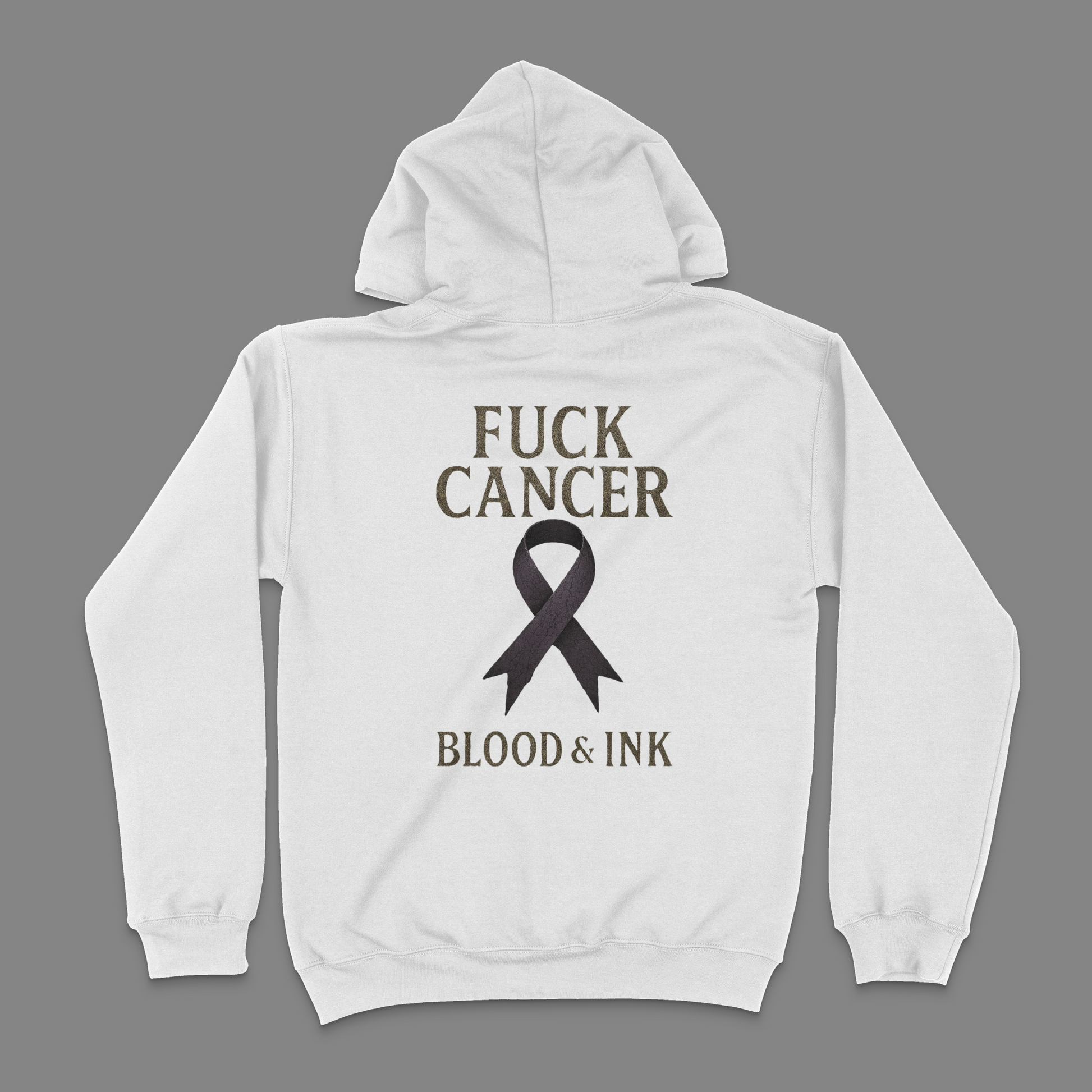 Fuck Cancer Blood and Ink Unisex Hoodie