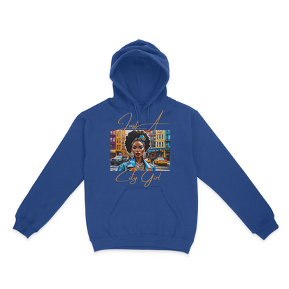 Just A City Girl Graphic Unisex Hoodie