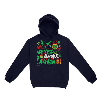 Never Broke Again Graphic Unisex Hoodie