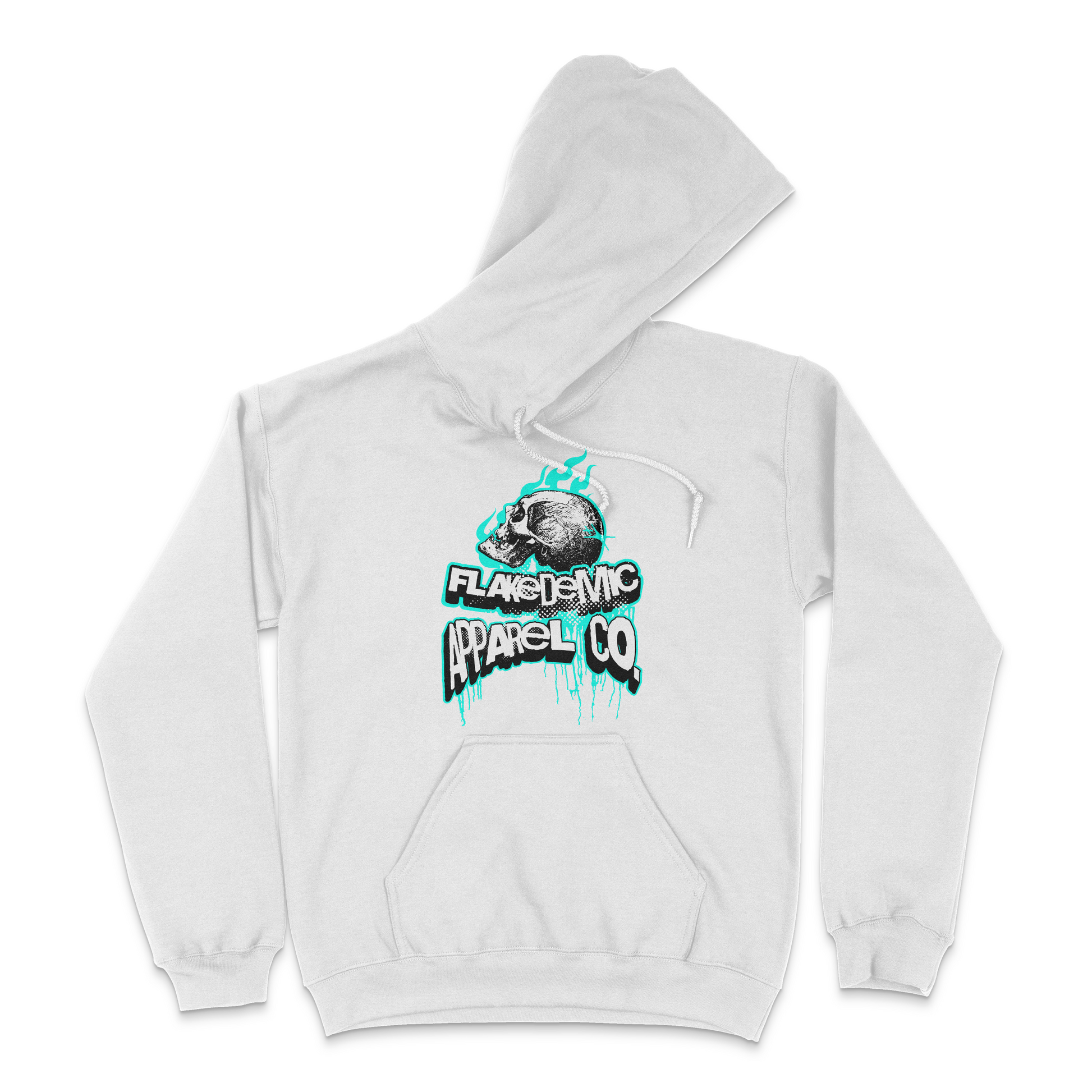 Skull Drip by FlakeDemic Hoodie | FlakeDemic Apparel