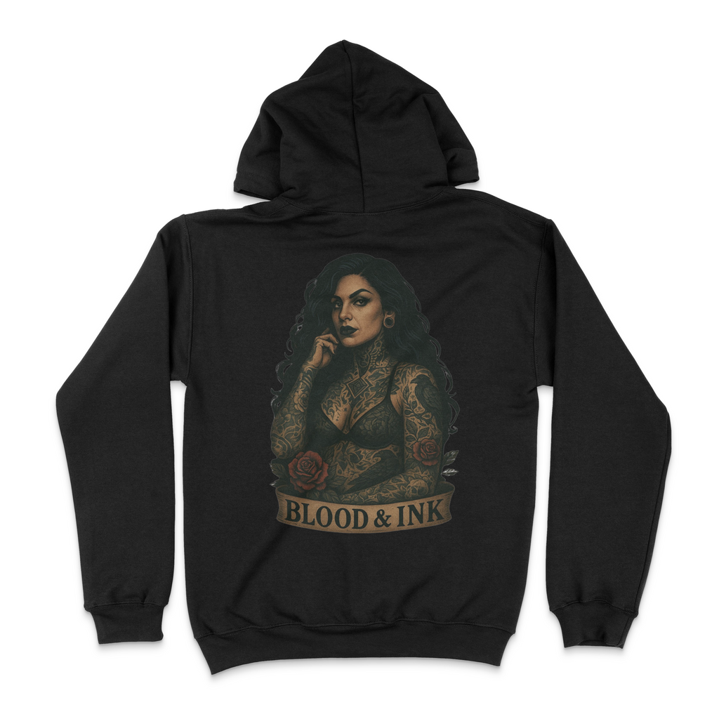 Viva Las Blood and Ink Unisex Hoodie