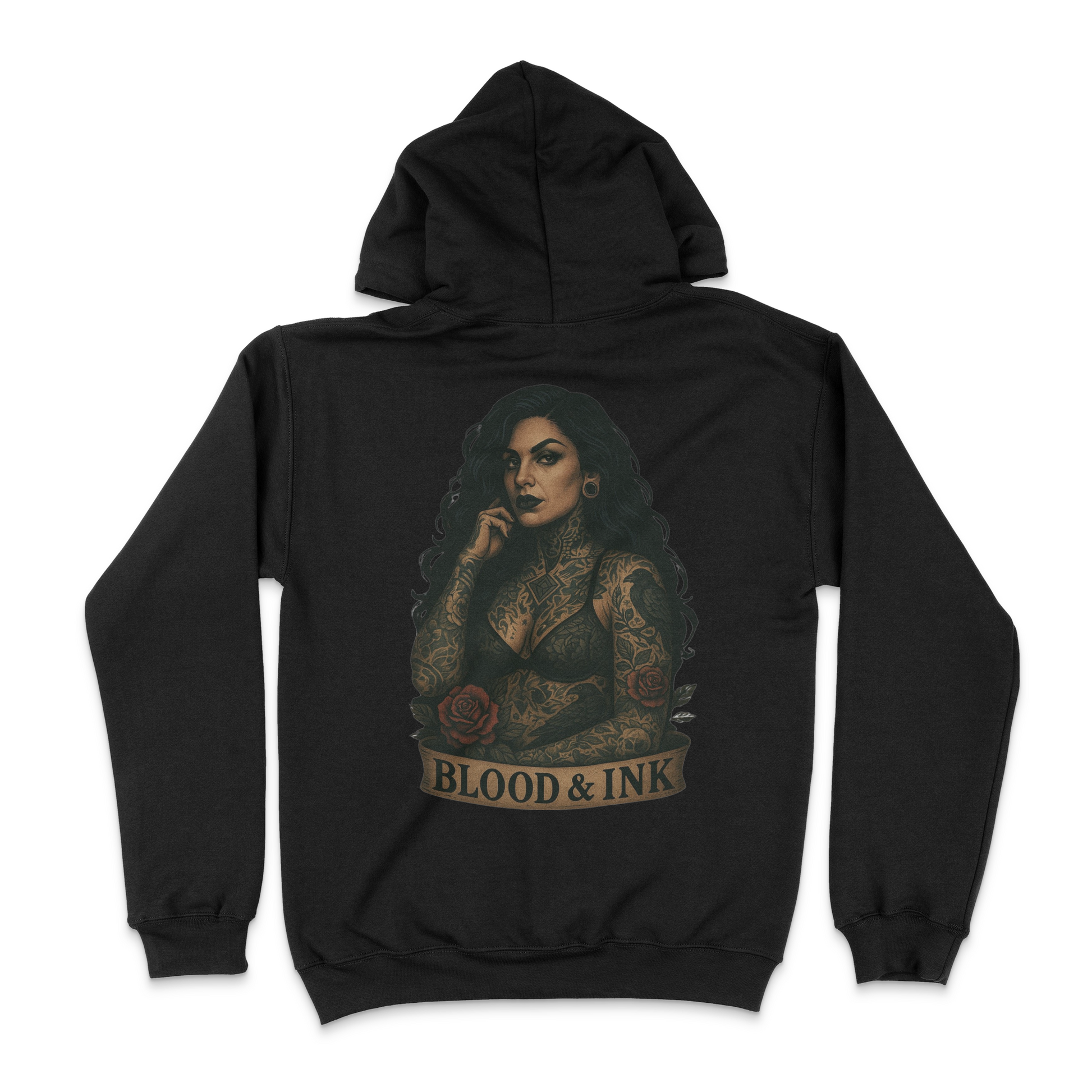Viva Las Blood and Ink Unisex Hoodie