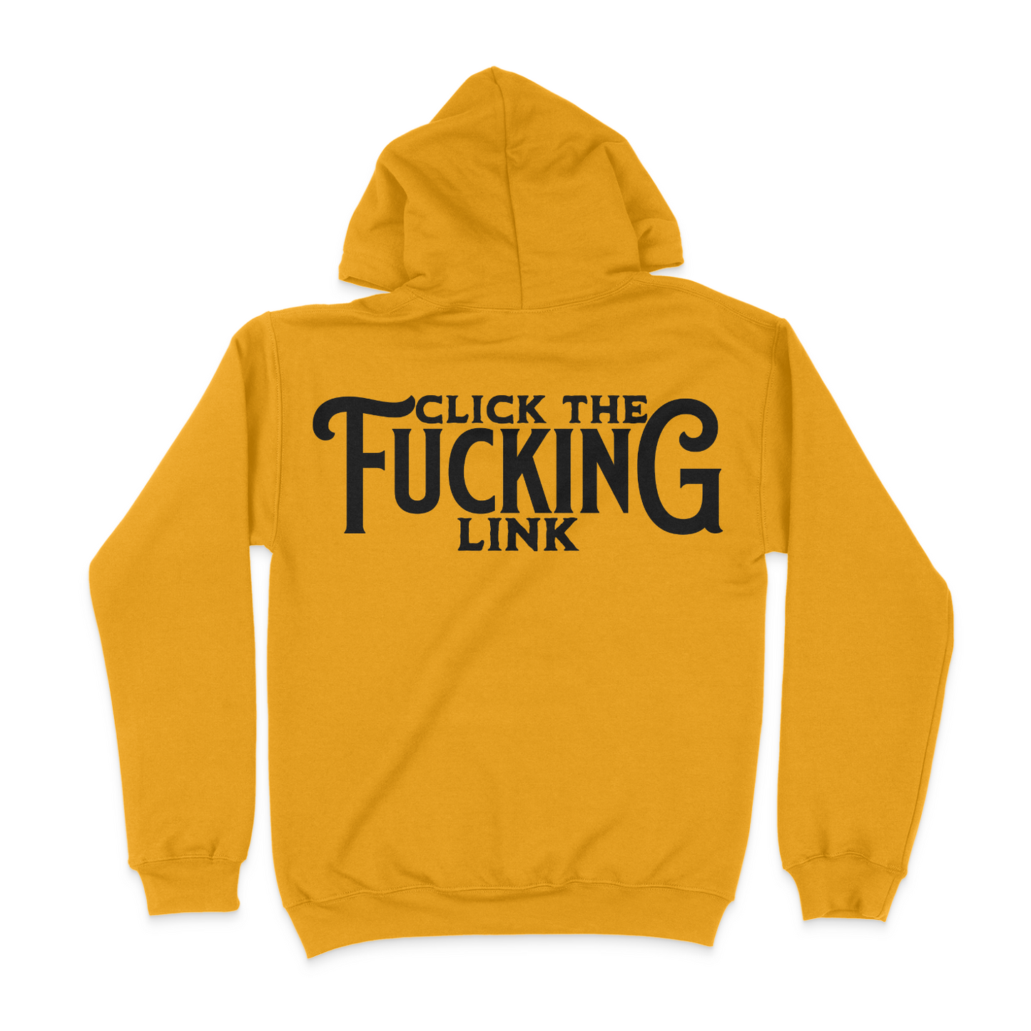 Joe The Bull Guy Click The Fucking Link Unisex Hoodie