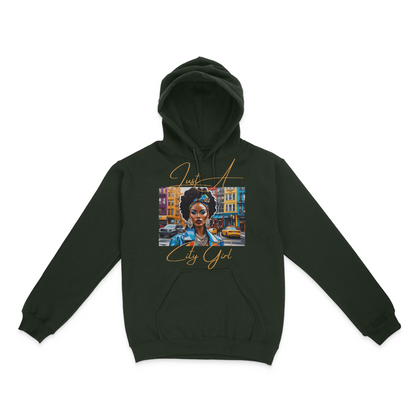Just A City Girl Graphic Unisex Hoodie