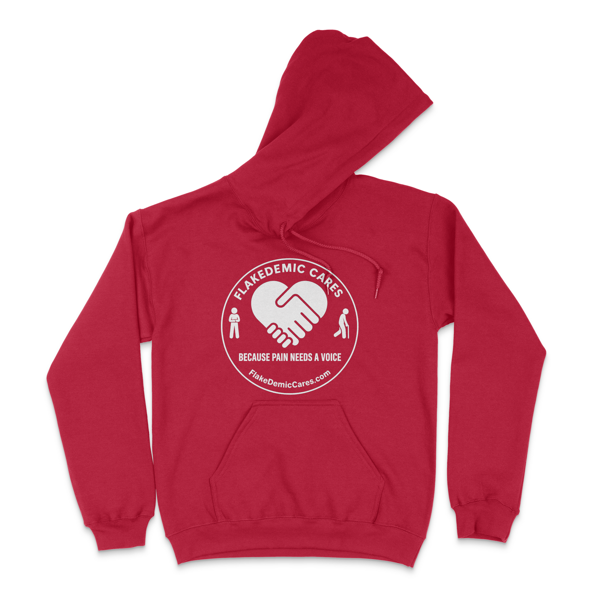 FlakeDemic Cares Logo Hoodie