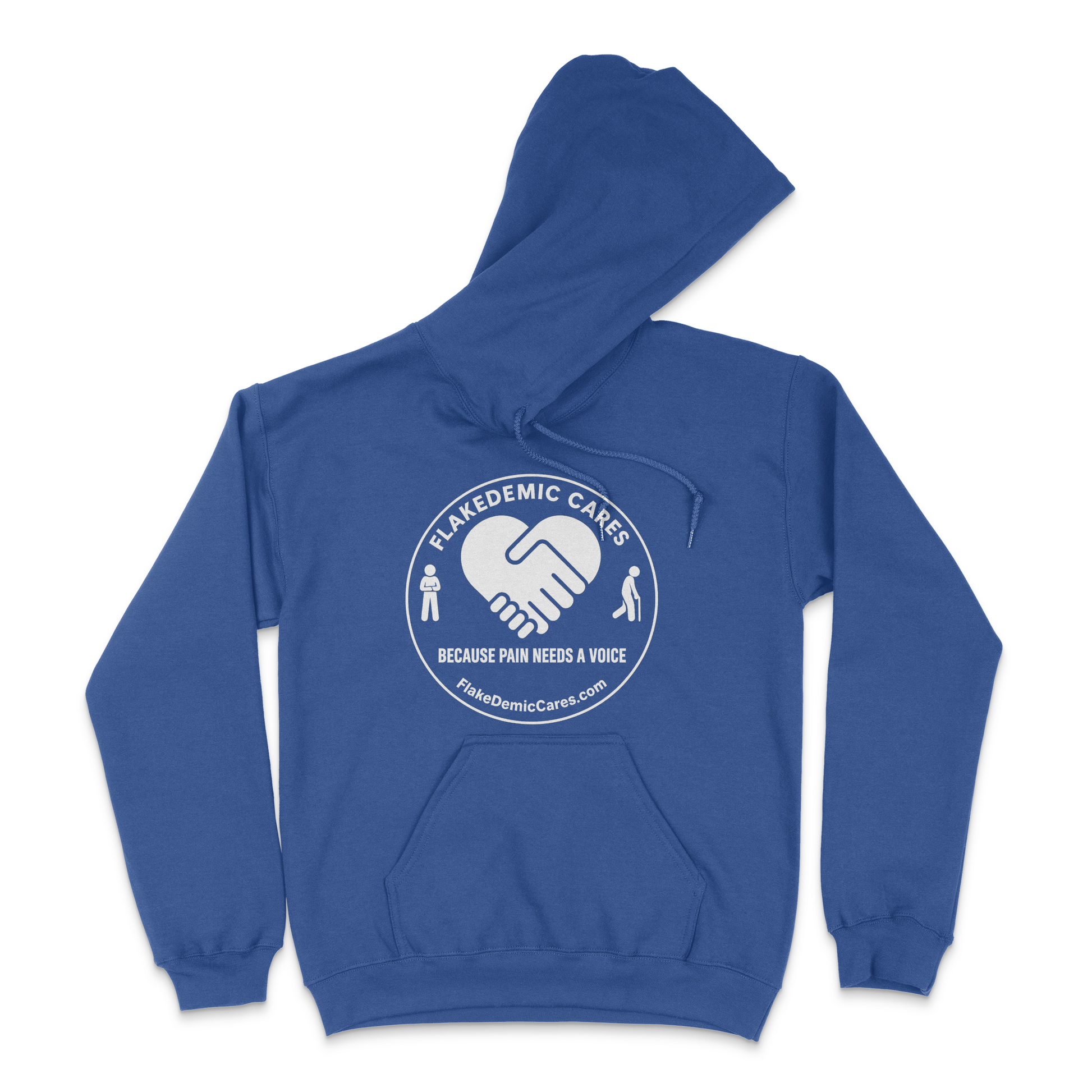 FlakeDemic Cares Logo Hoodie