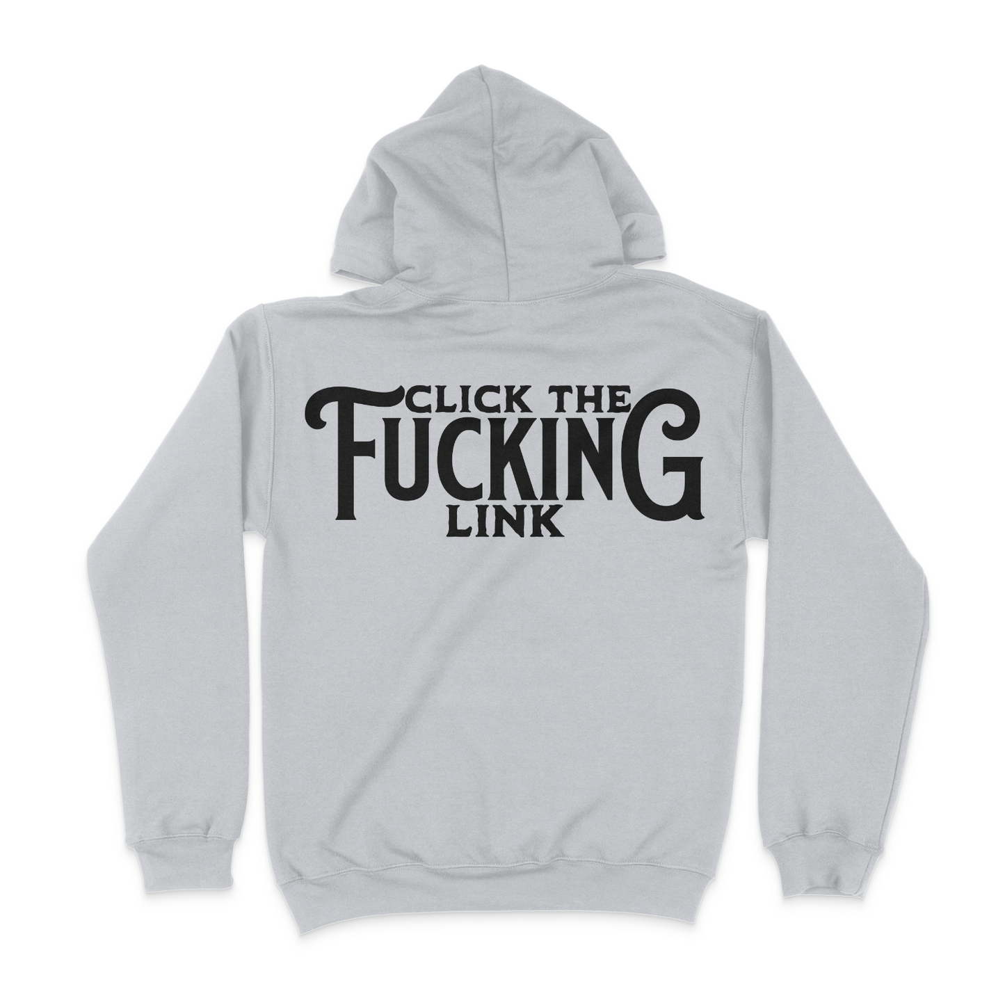 Joe The Bull Guy Click The Fucking Link Unisex Hoodie