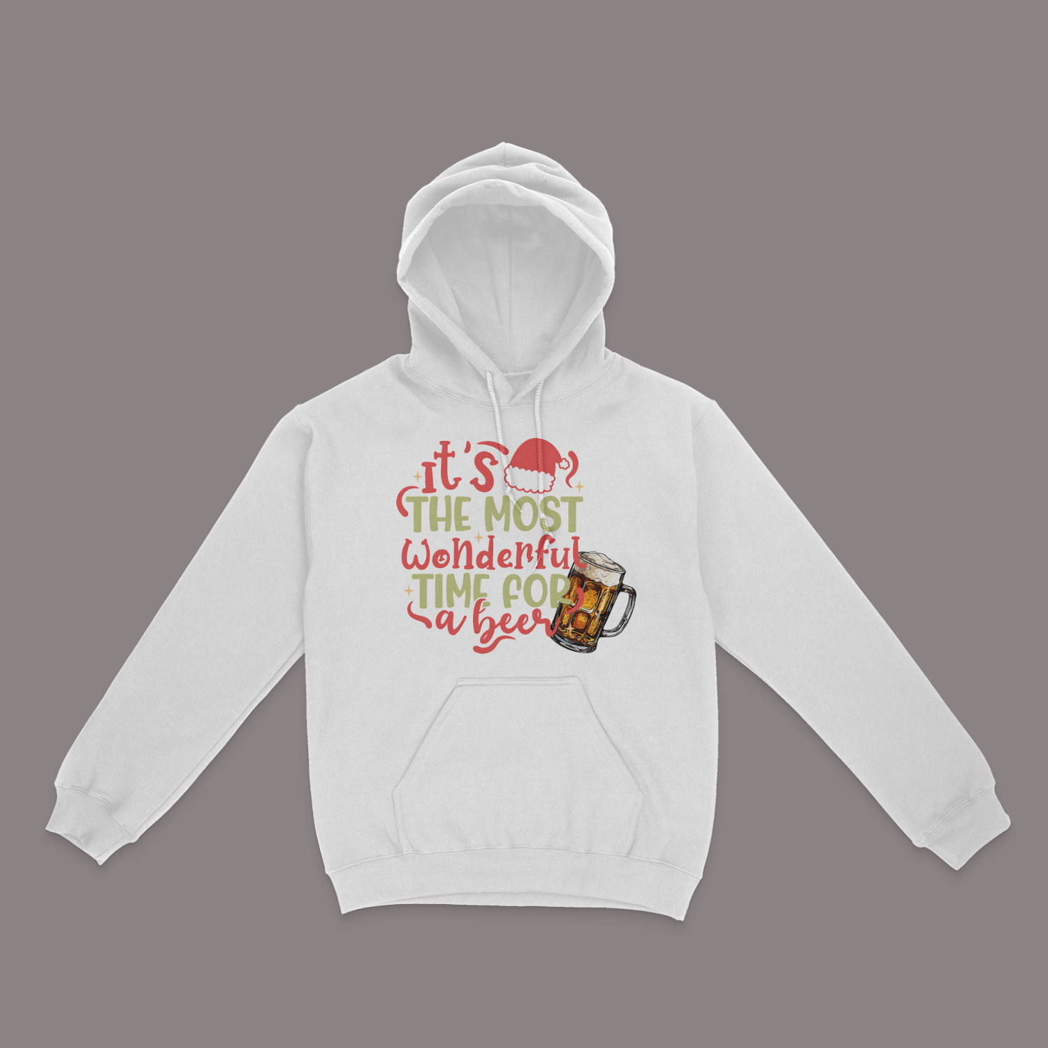 It's The Most Wonderful Time For A Beer Unisex Hoodie