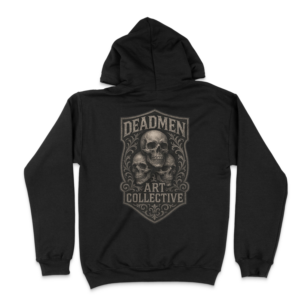 Deadmen Art Collective Skull Unisex Hoodie