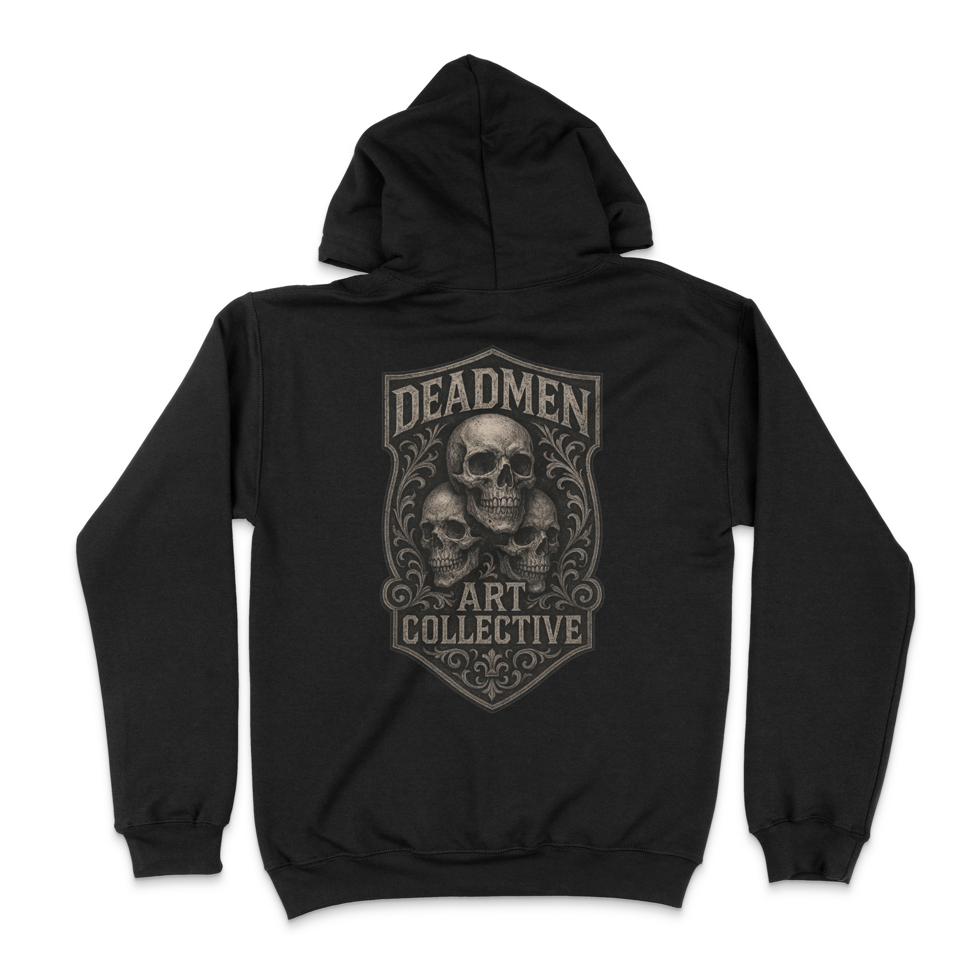 Deadmen Art Collective Skull Unisex Hoodie