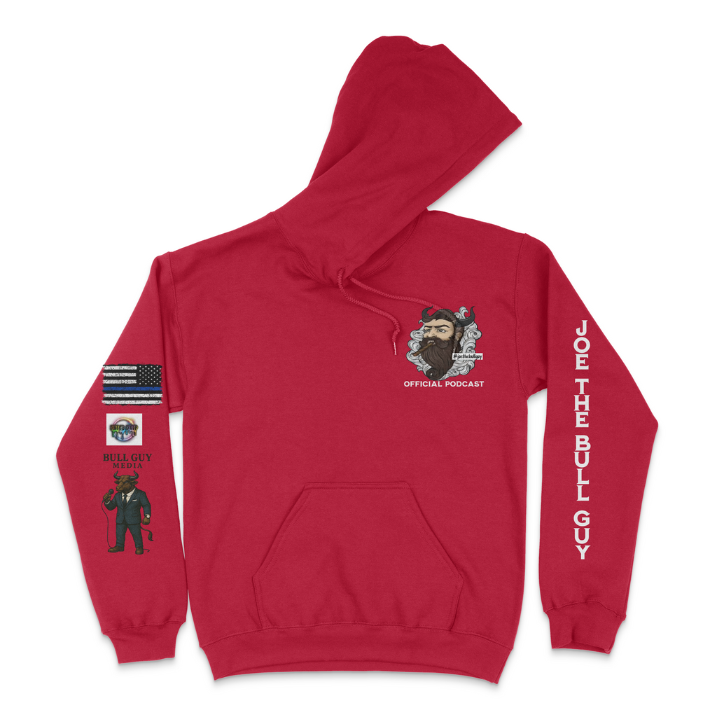 Joe The Bull Guy Official Podcast (Bull Media) Unisex Hoodie