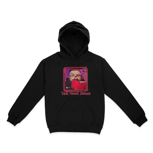 Y'all Need Jesus Joe The Bull Guy Unisex Hoodie