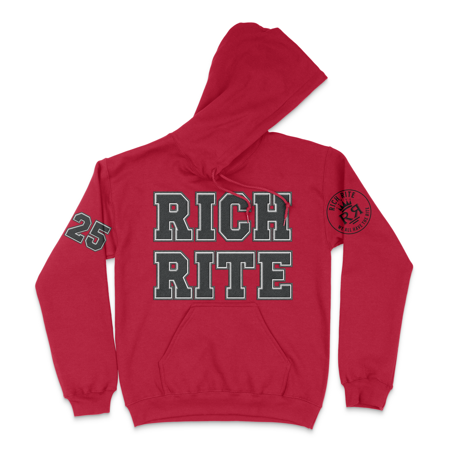Rich Rite Block Lettering Unisex Hoodie