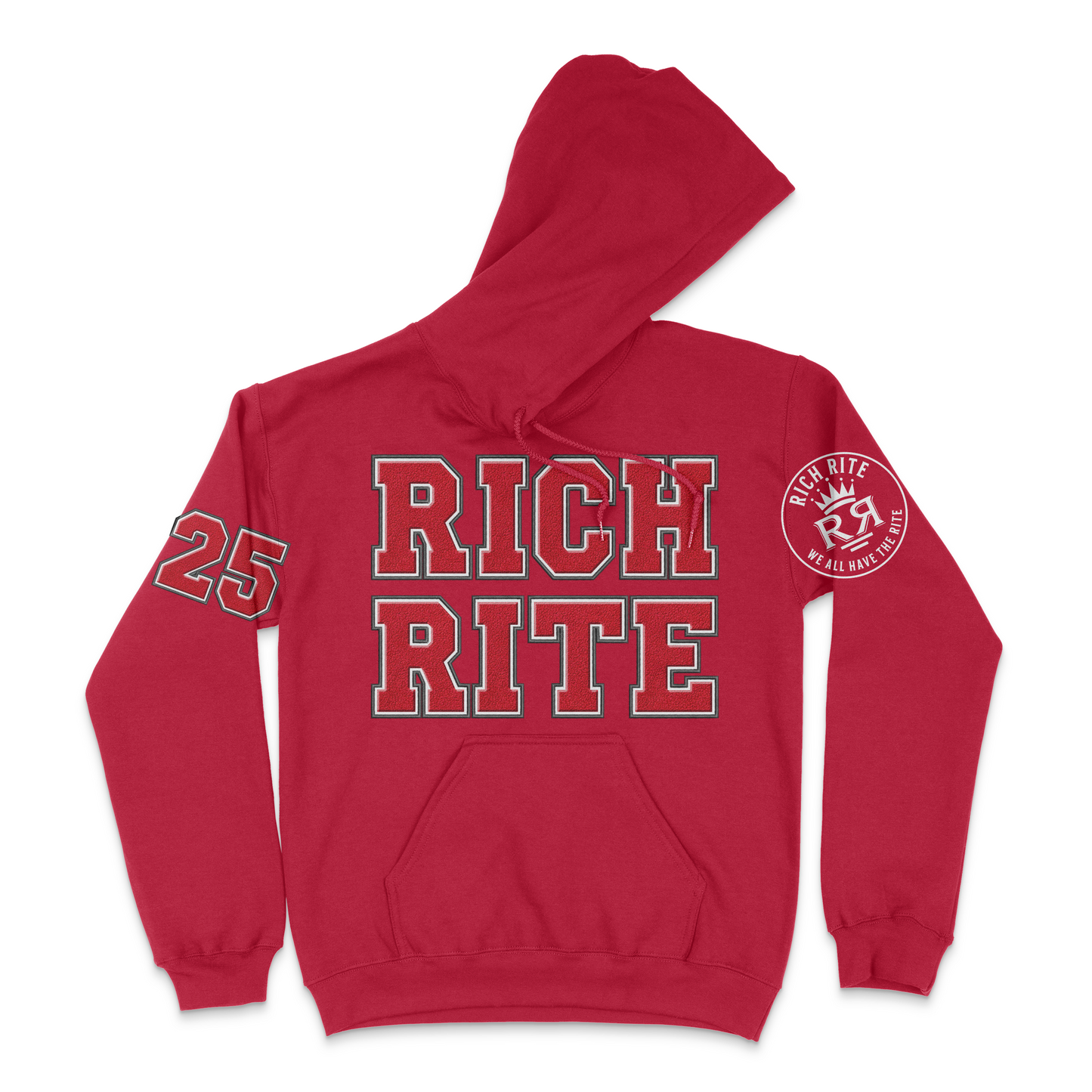 Rich Rite Block Lettering Unisex Hoodie