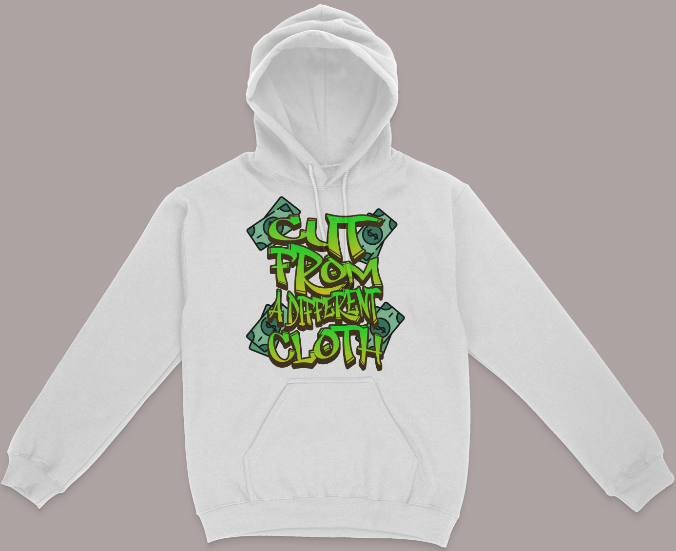 Cut From A Different Cloth Graphic Unisex Hoodie