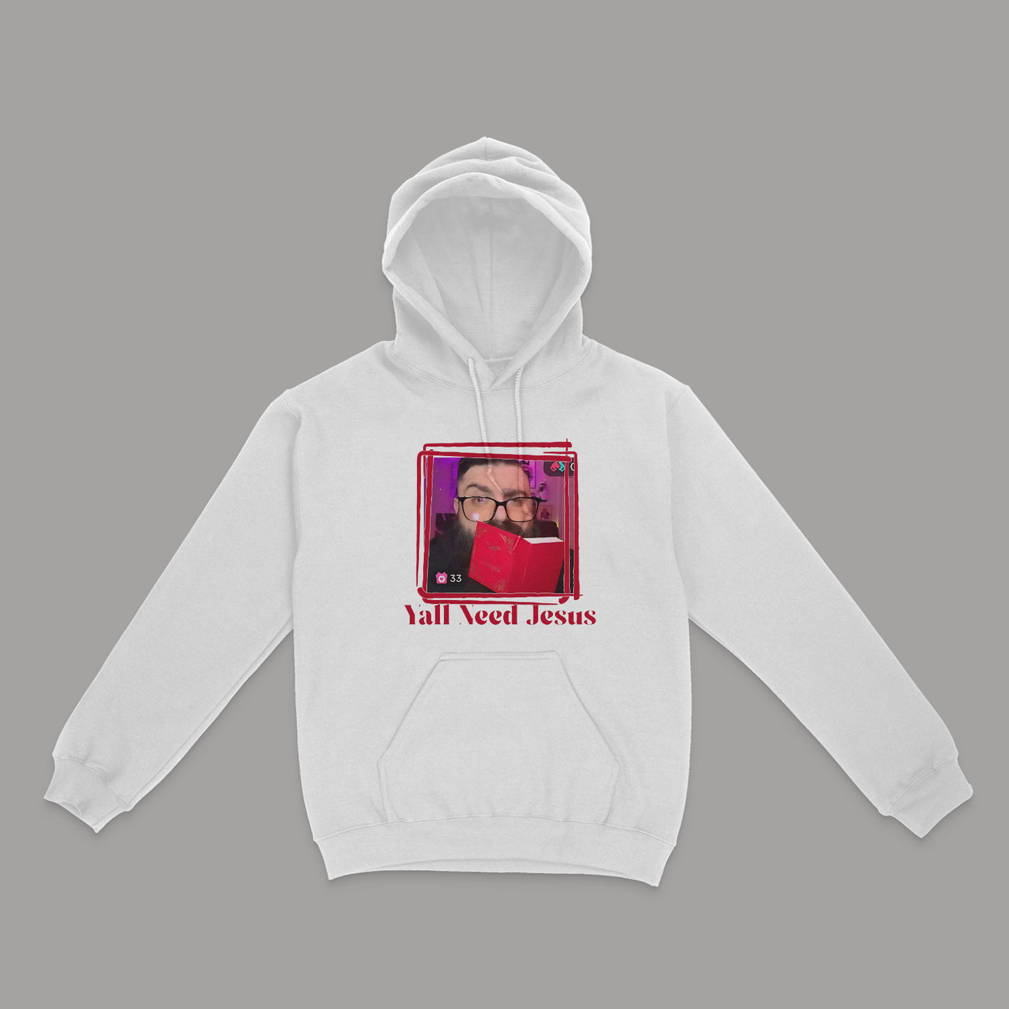 Y'all Need Jesus Joe The Bull Guy Unisex Hoodie