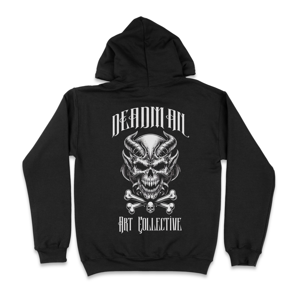 Deadman Skull Front and Back Unisex Hoodie