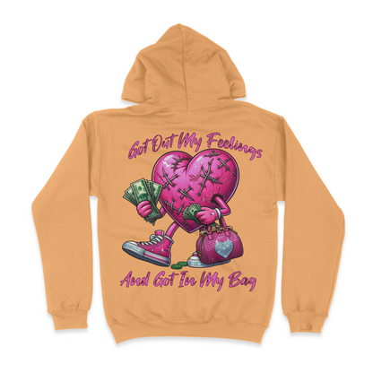 Got Out My Feelings And Got In My Bag Graphic Unisex Hoodie