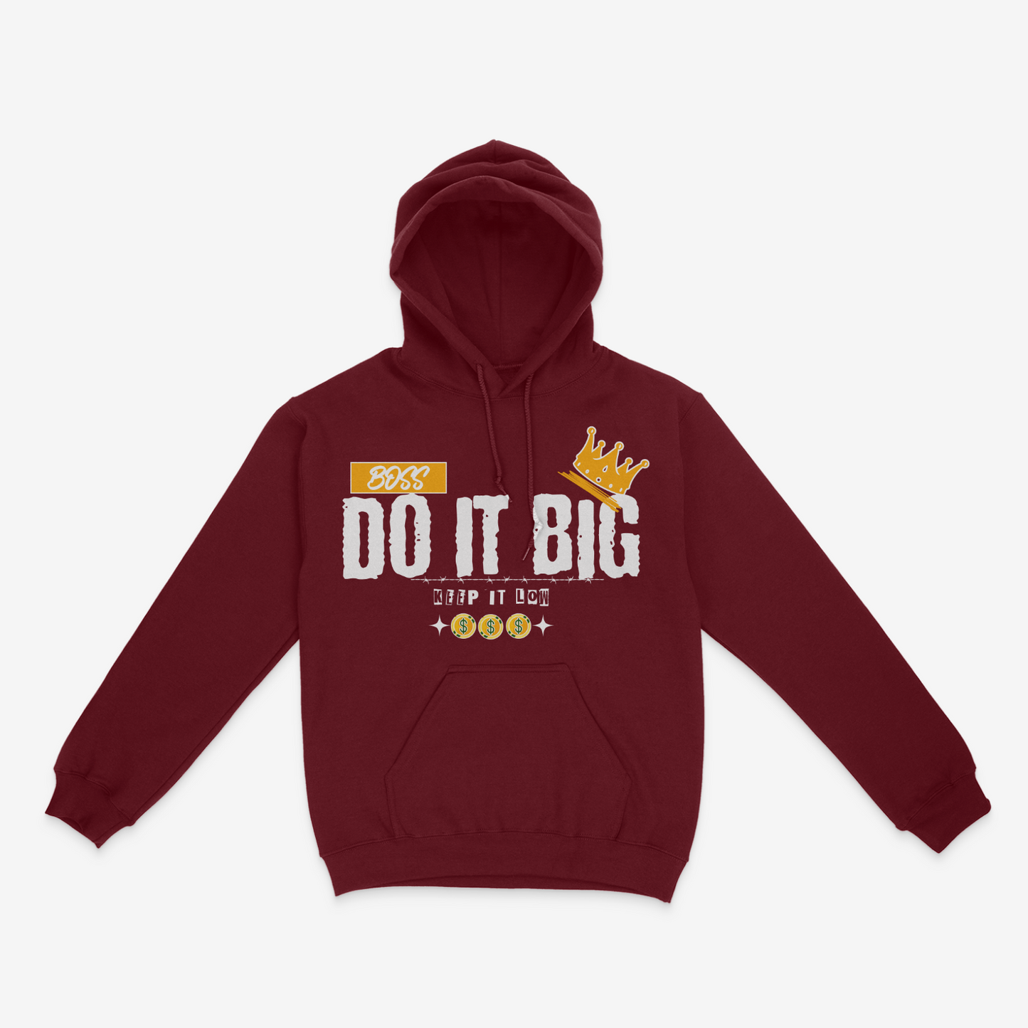 Do It Big Keep It Low Graphic Unisex Hoodie