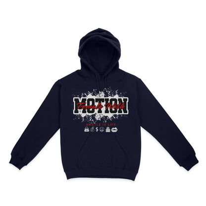 Female With Motion Graphic Unisex Hoodie