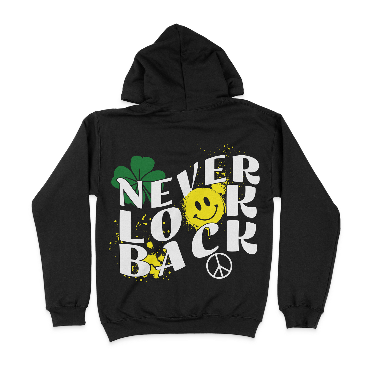 Never Look Back (Front And Back Design) Unisex Hoodie