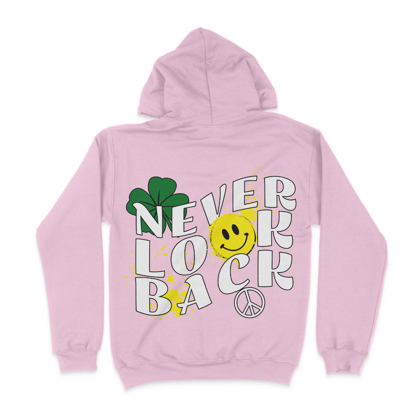 Never Look Back (Front And Back Design) Unisex Hoodie