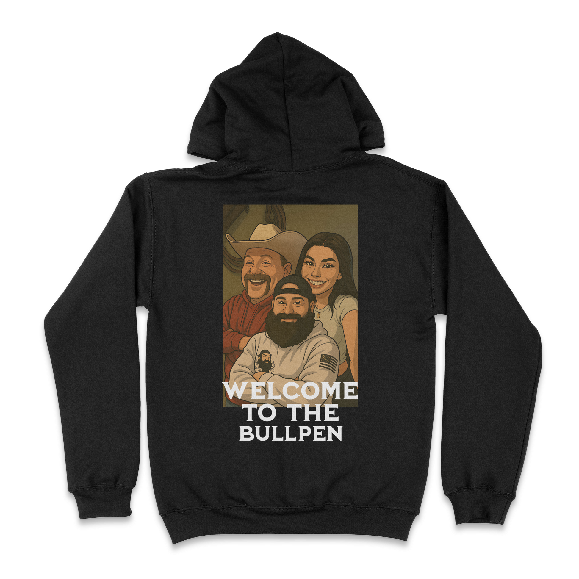 Joe The Bull Guy Official Podcast (Bull Media) Unisex Hoodie