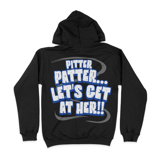 Joe The Bull Guy Pitter Patter Let's Get At Her Unisex Hoodie