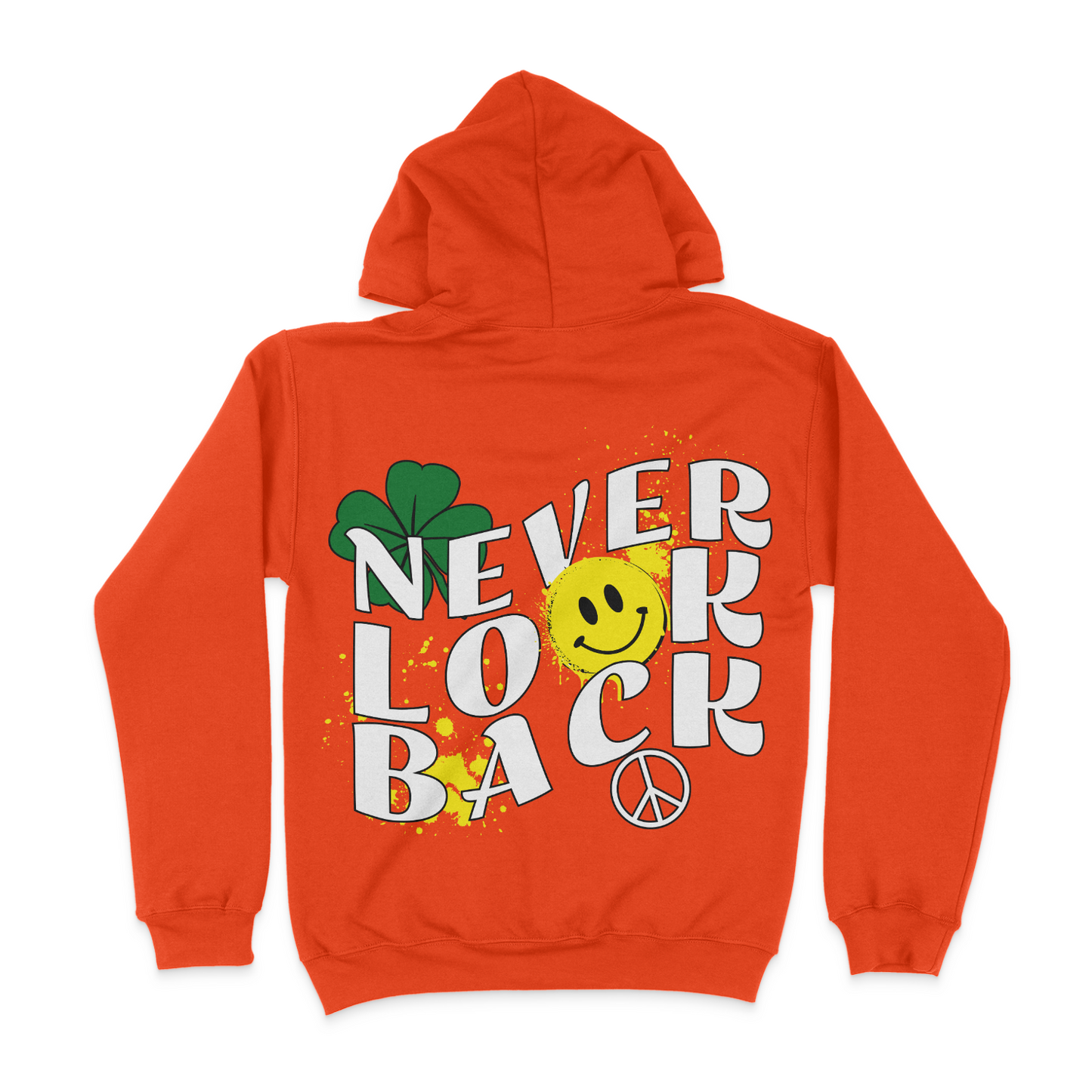 Never Look Back (Front And Back Design) Unisex Hoodie