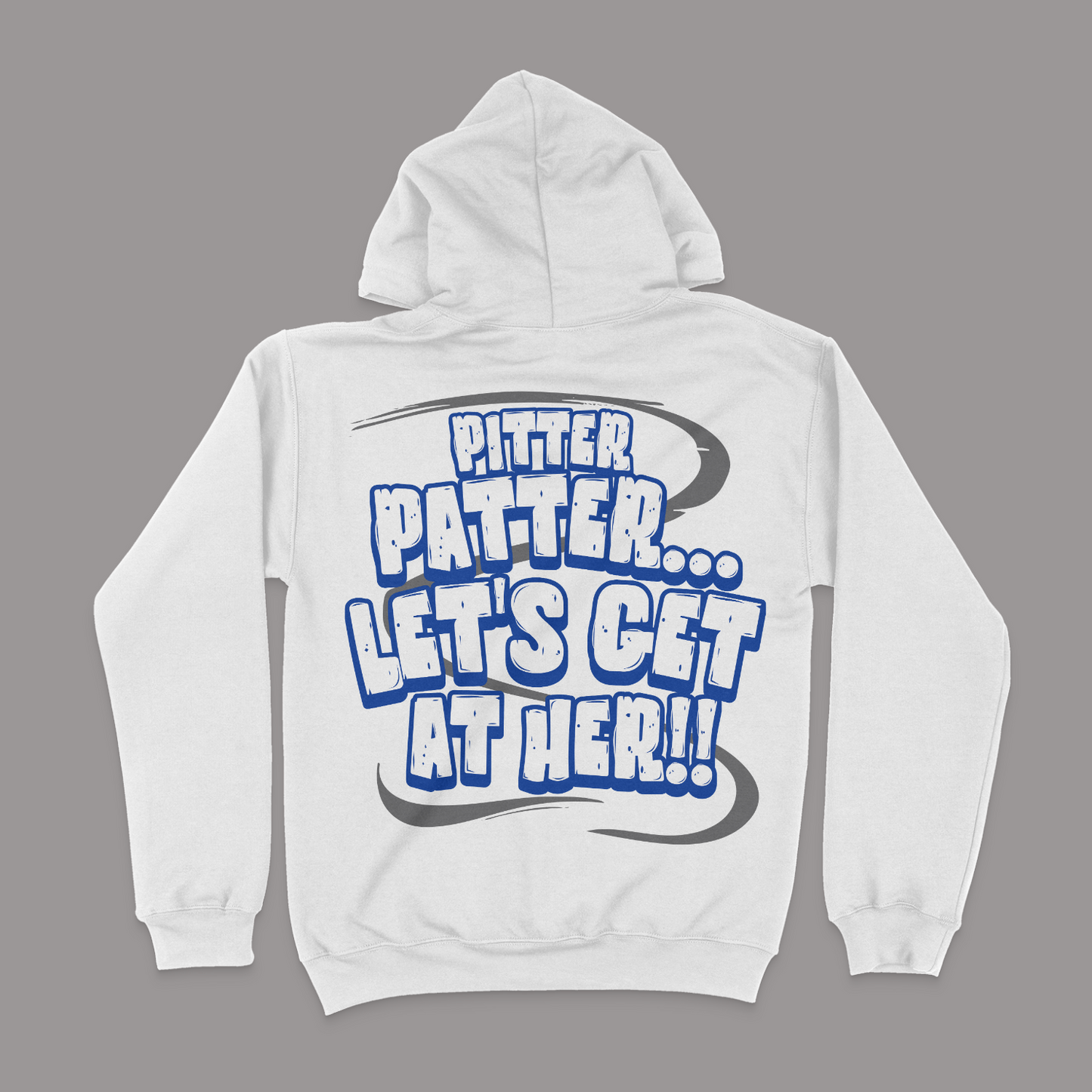 Joe The Bull Guy Pitter Patter Let's Get At Her Unisex Hoodie