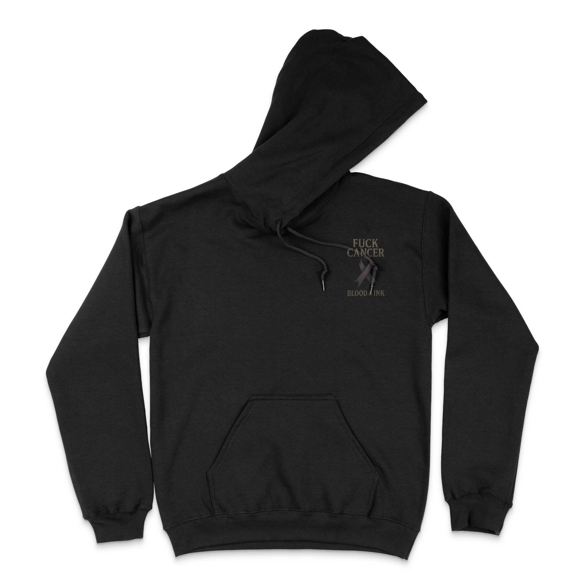 Fuck Cancer Blood and Ink Unisex Hoodie