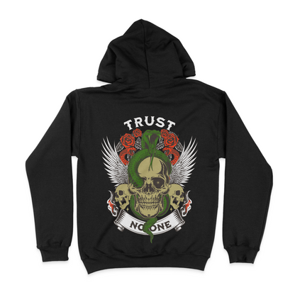 Trust No One Graphic Unisex Hoodie