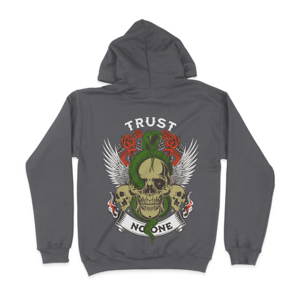 Trust No One Graphic Unisex Hoodie