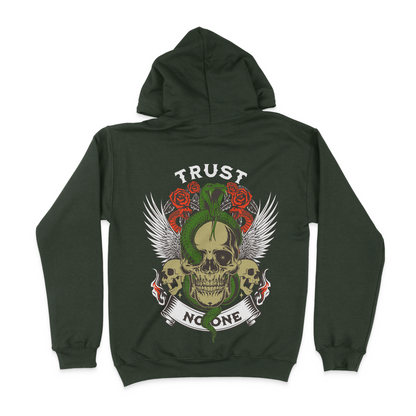 Trust No One Graphic Unisex Hoodie
