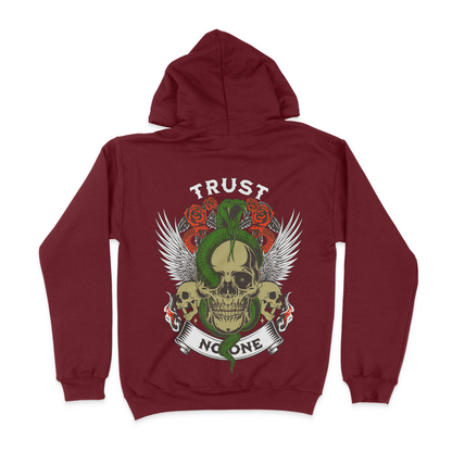 Trust No One Graphic Unisex Hoodie