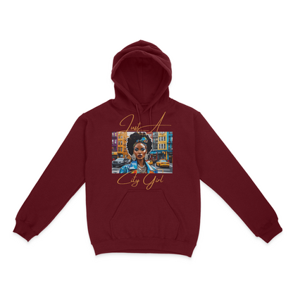 Just A City Girl Graphic Unisex Hoodie