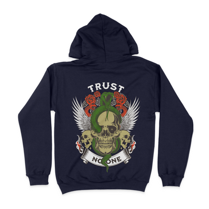 Trust No One Graphic Unisex Hoodie