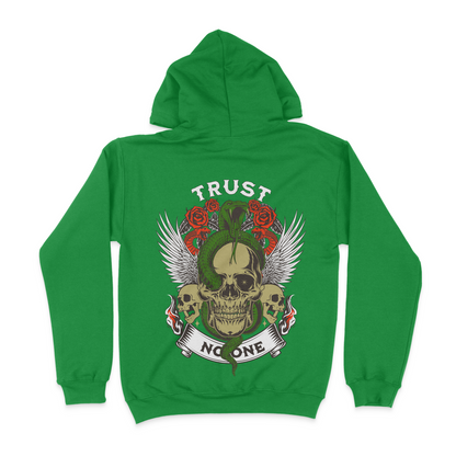 Trust No One Graphic Unisex Hoodie