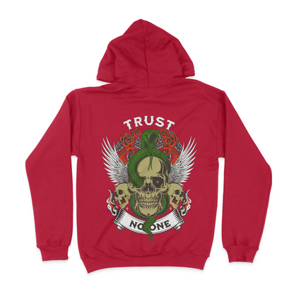 Trust No One Graphic Unisex Hoodie