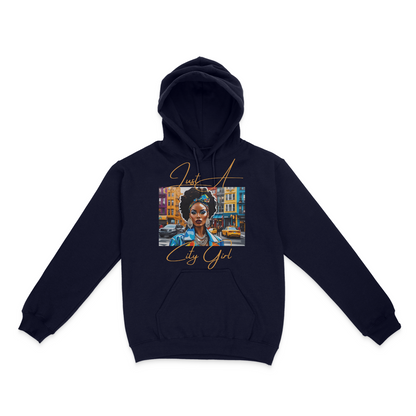 Just A City Girl Graphic Unisex Hoodie