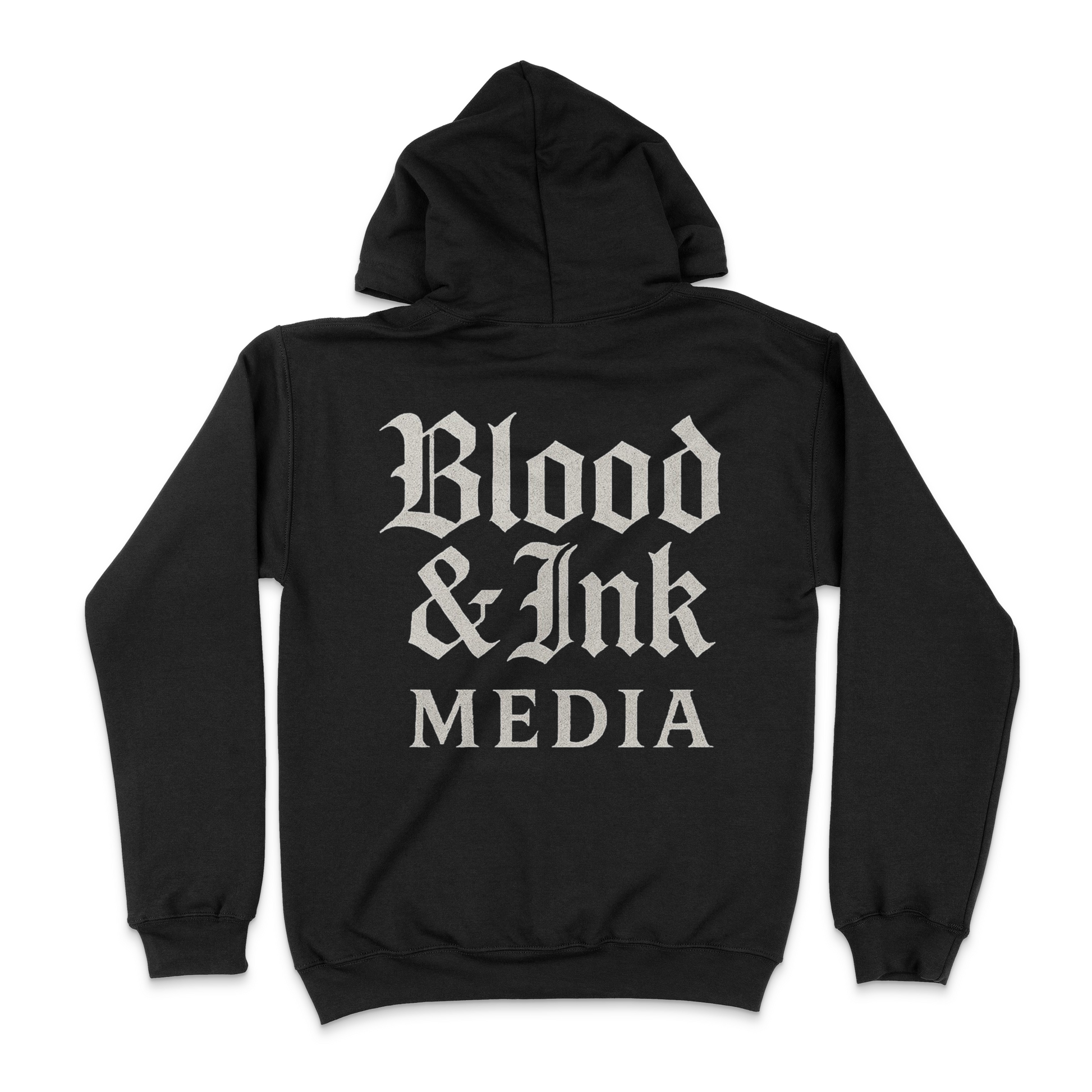 Blood and Ink Media Front and Back Unisex Hoodie