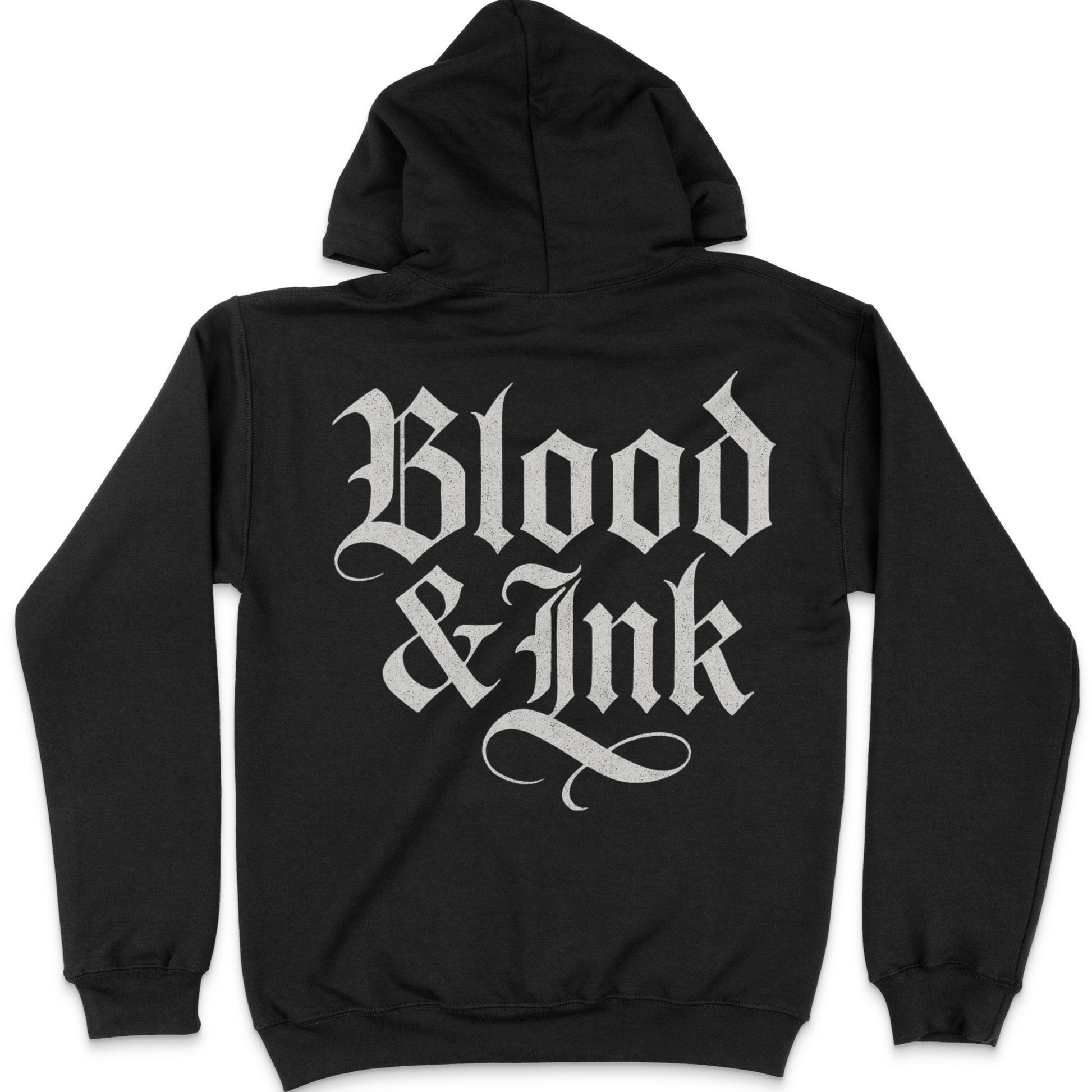 Blood and Ink Logo Front and Back Unisex Hoodie