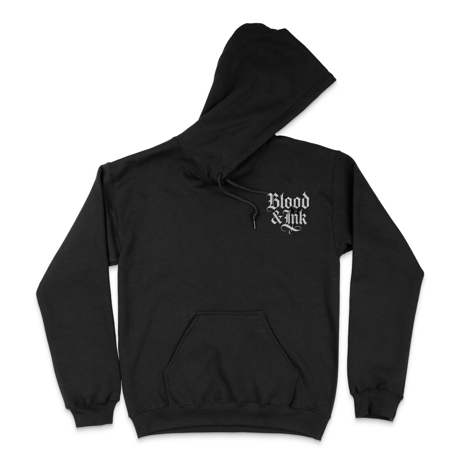 Blood and Ink Logo Front and Back Unisex Hoodie