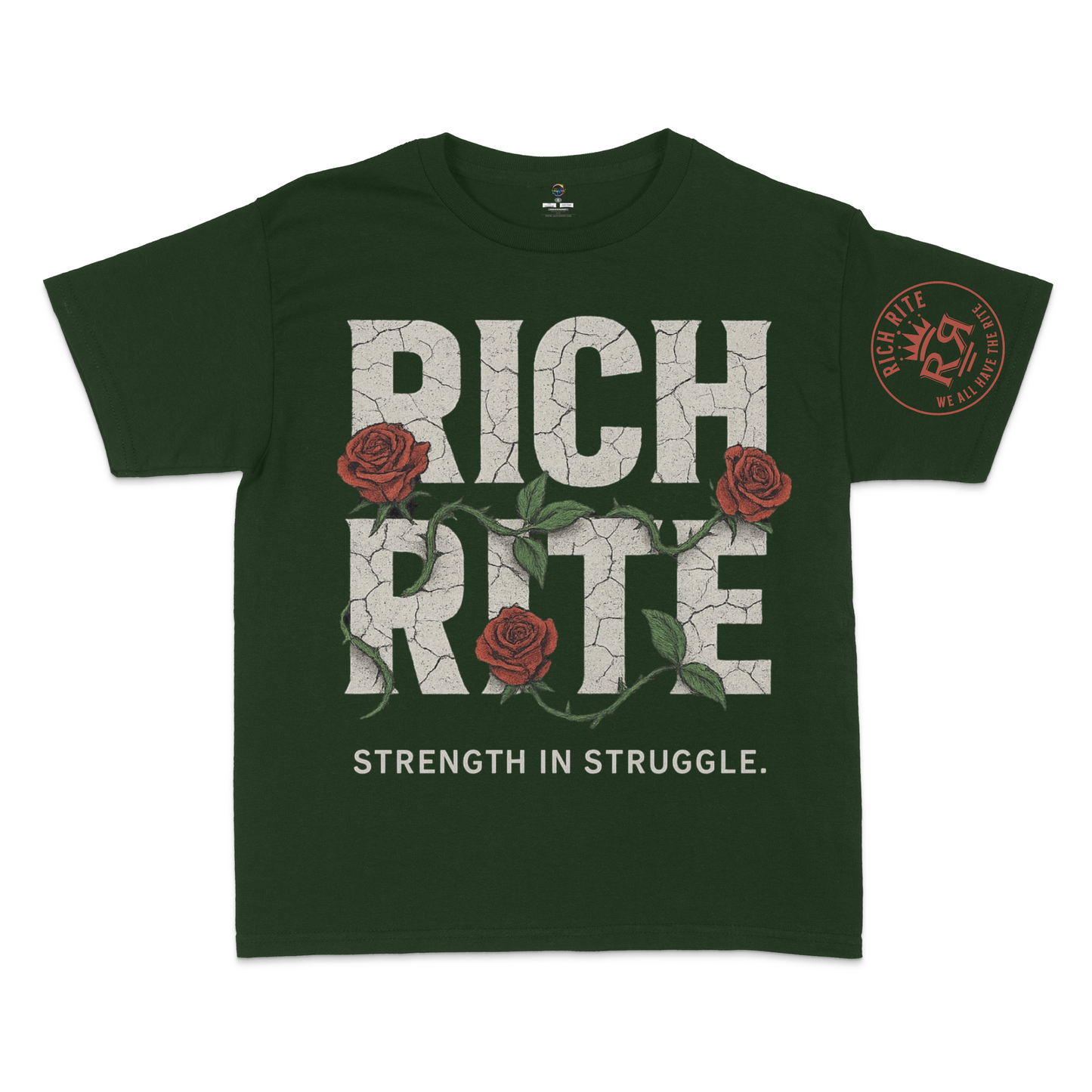 Rich Rite Rose Kid's Unisex Tshirt
