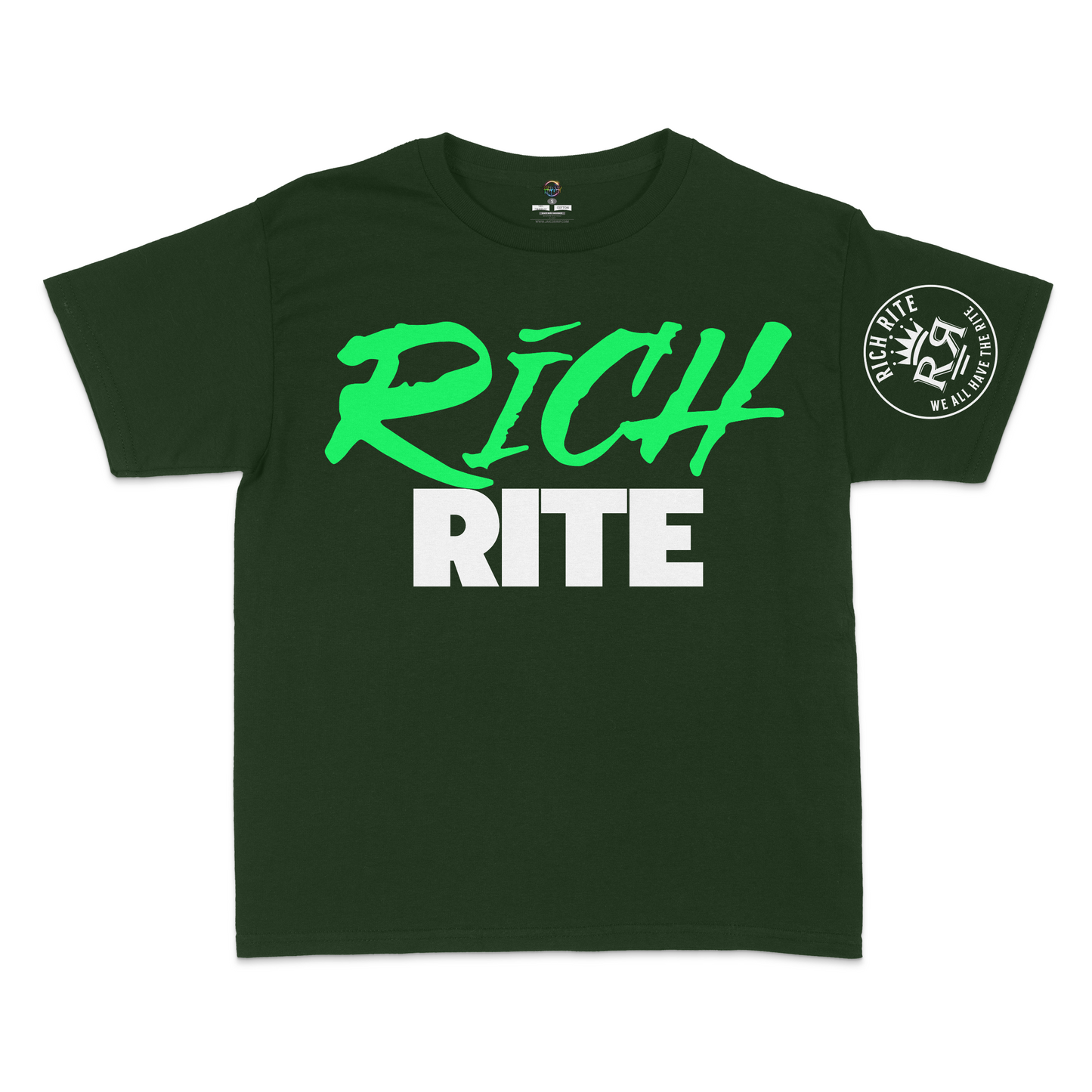 Rich Rite Lime Kid's Unisex Tshirt