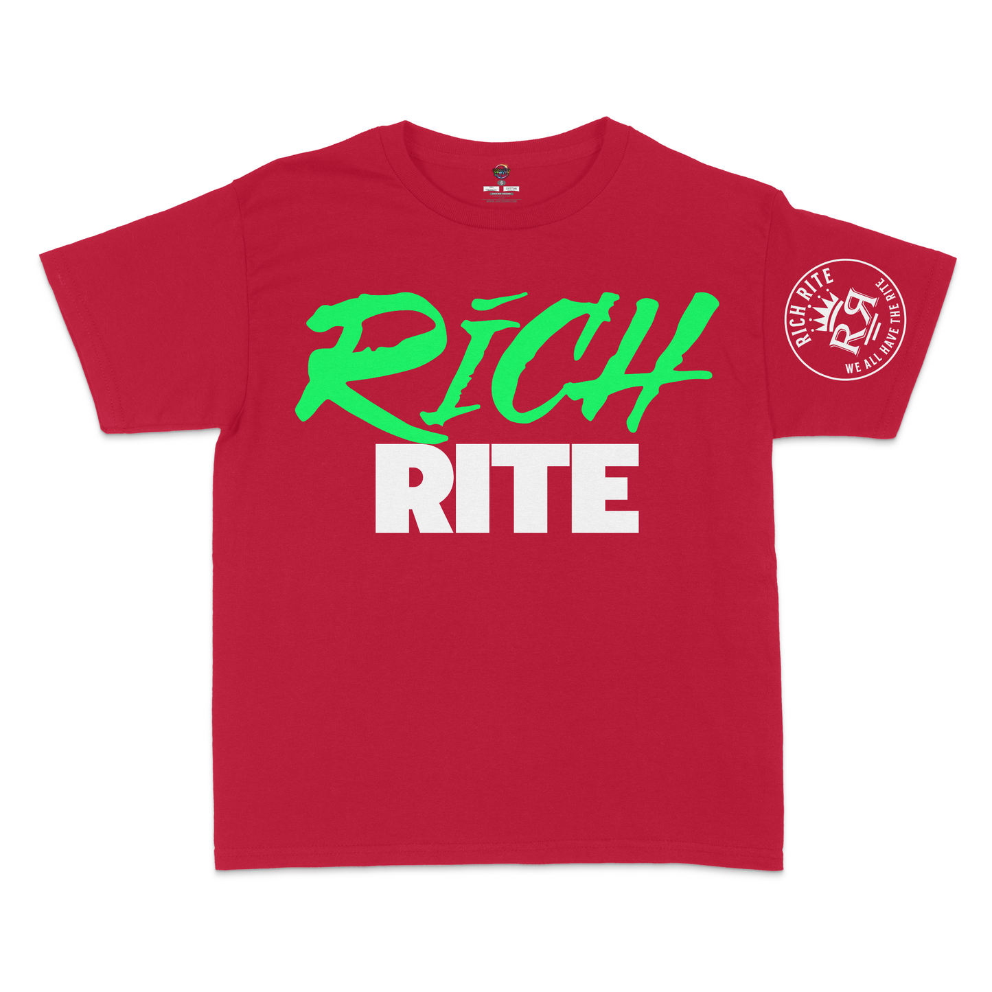 Rich Rite Lime Kid's Unisex Tshirt