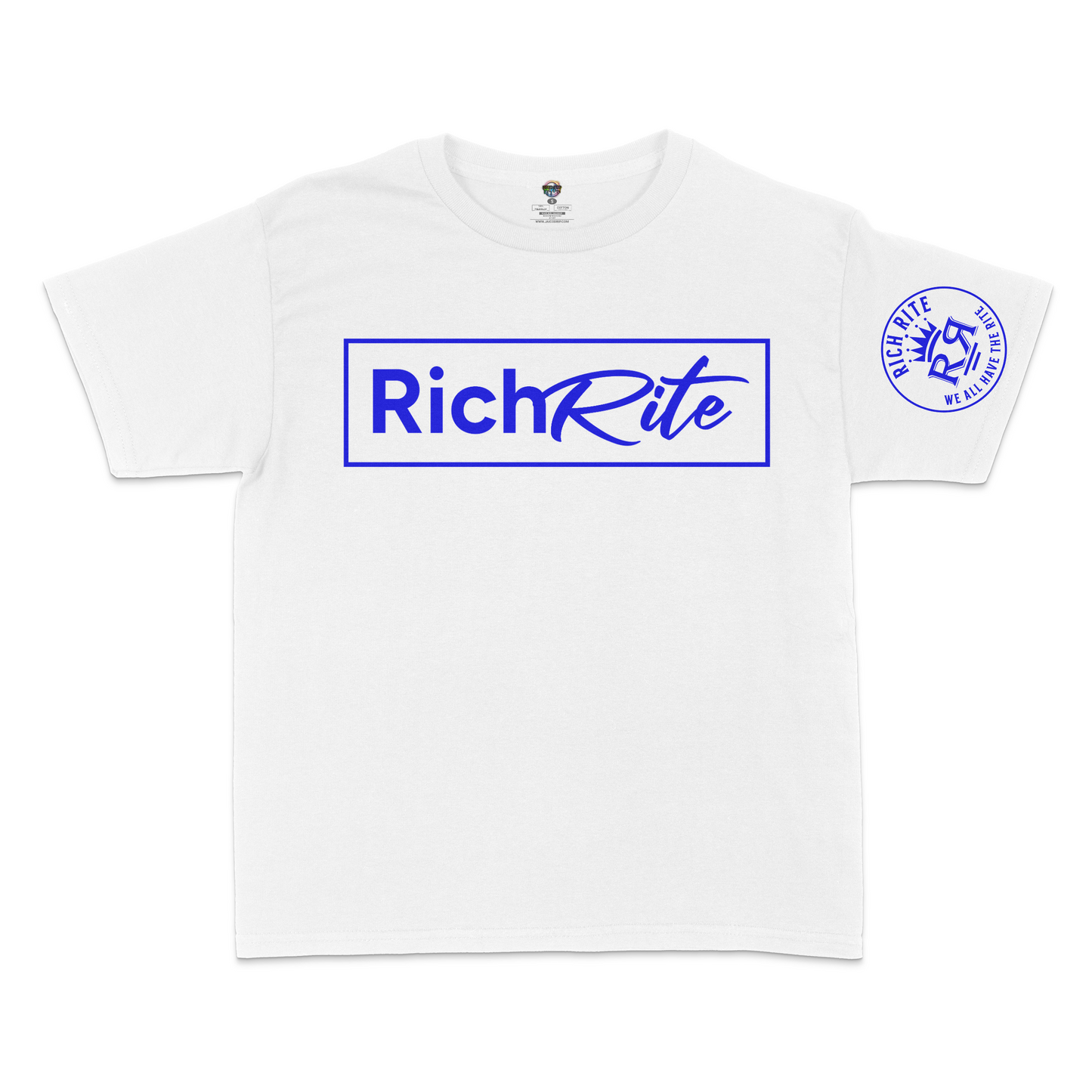 Rich Rite Blue Logo Kid's Unisex Tshirt
