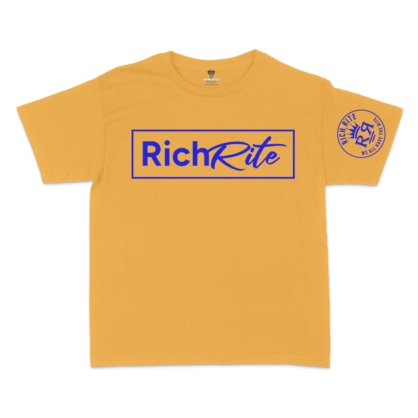 Rich Rite Blue Logo Kid's Unisex Tshirt