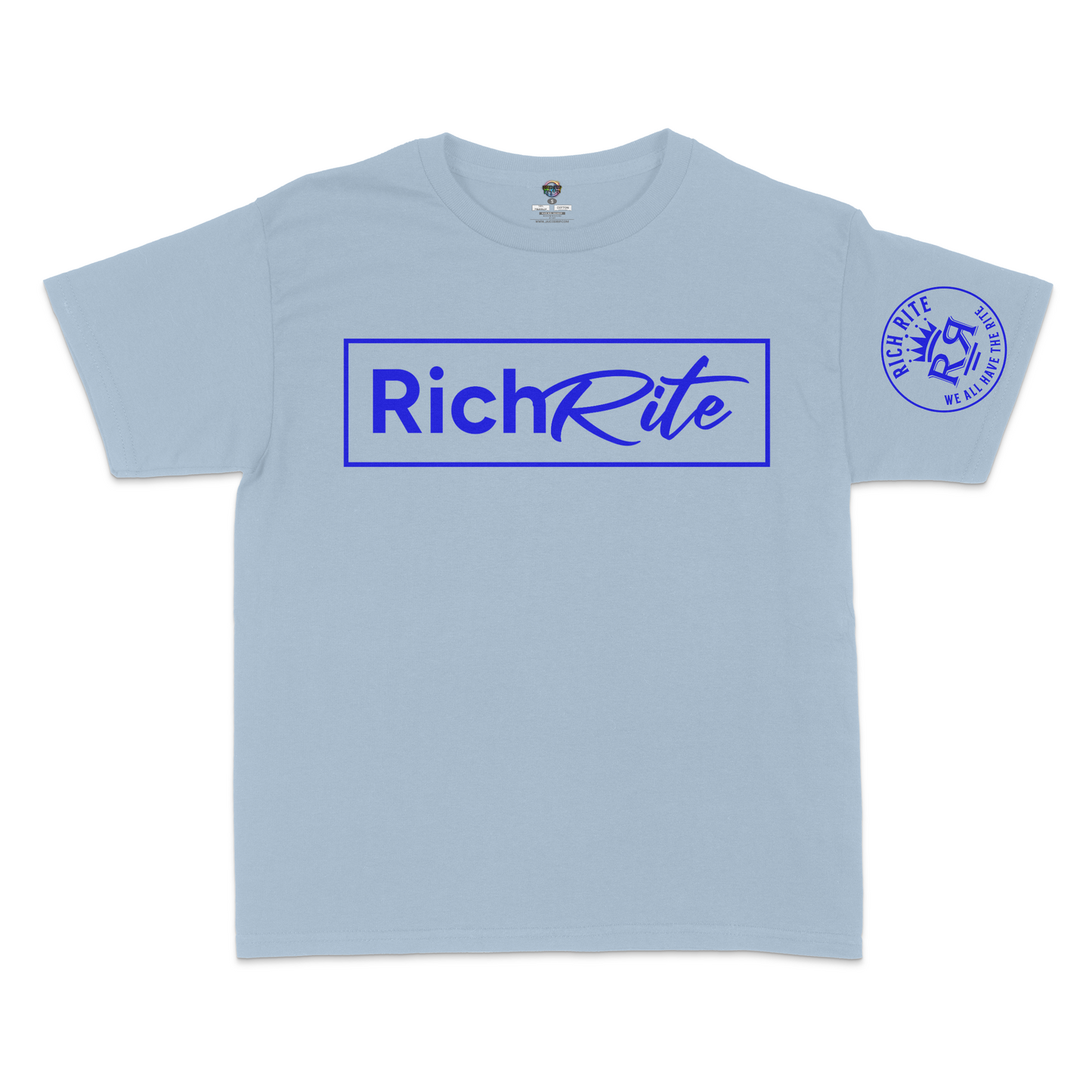 Rich Rite Blue Logo Kid's Unisex Tshirt