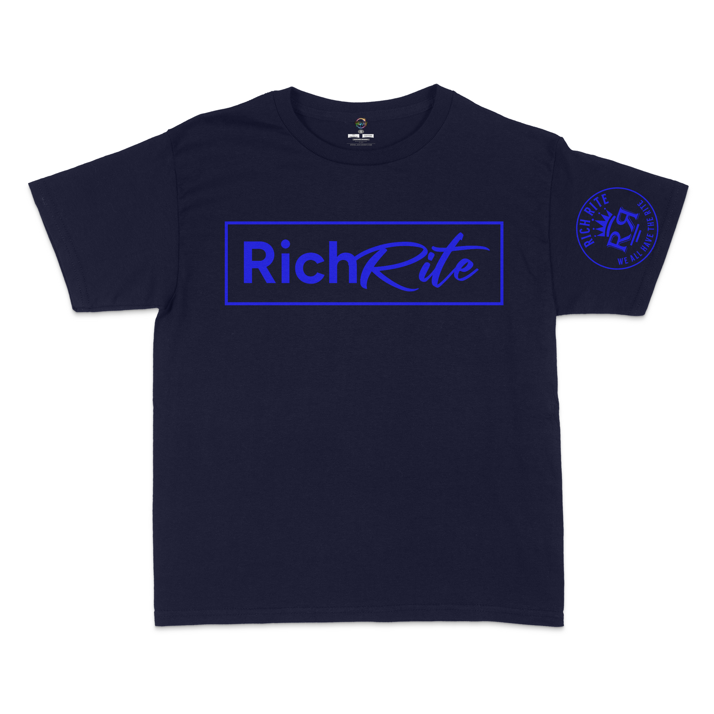 Rich Rite Blue Logo Kid's Unisex Tshirt